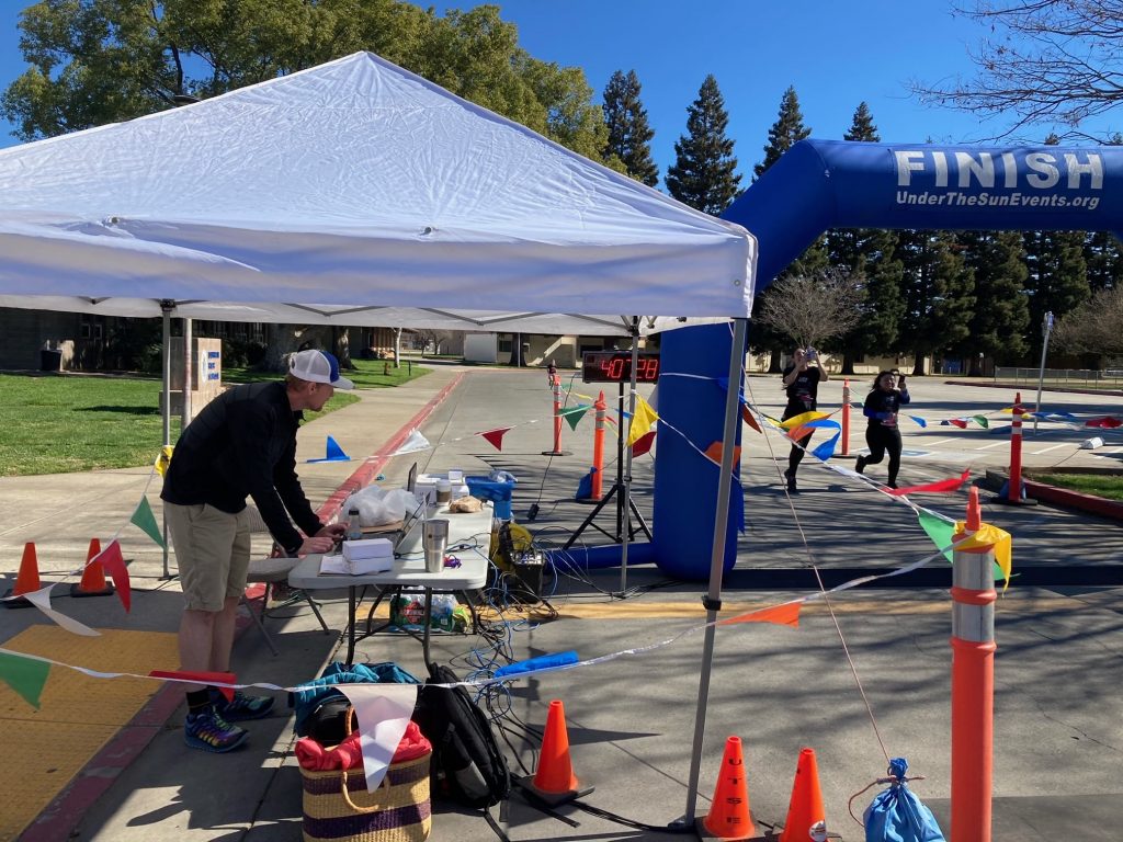 jeff at the finish line